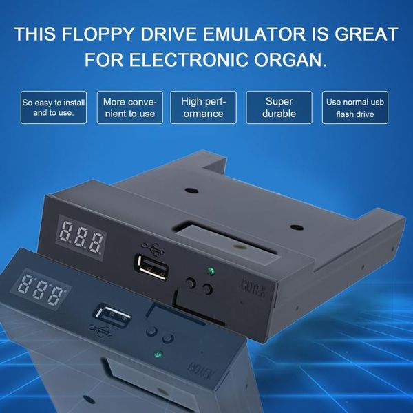 hubs black sfr1m44-u100k 5v 3.5 1.44mb 1000 floppy disk drive to usb emulator simulation simple plug for musical keyboad
hubs black sfr1m44-u100k 5v 3.5 1.44mb 1000 floppy disk drive to usb emulator simulation simple plug for musical keyboad