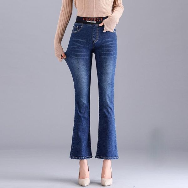 women's jeans flared women summer 2021 vintage skinny high waist bell bottom plus size denim pants black wide leg long trousers, Blue
women's jeans flared women summer 2021 vintage skinny high waist bell bottom plus size denim pants black wide leg long trousers, Blue