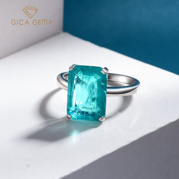 cluster rings gica 100% 925 sterling silver 10*14mm synthesis emerald cut paraiba tourmaline wedding for women party fine jewelry gifts, Golden;silver
cluster rings gica 100% 925 sterling silver 10*14mm synthesis emerald cut paraiba tourmaline wedding for women party fine jewelry gifts, Golden;silver