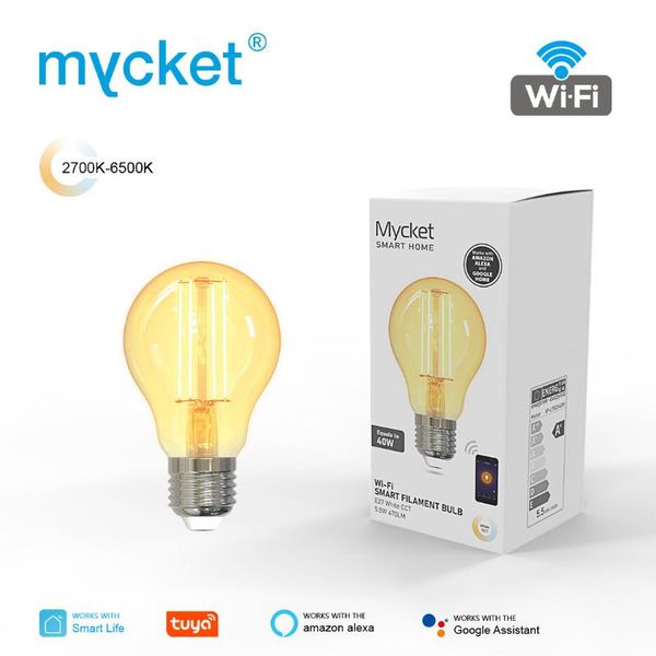 est tuya smart filament bulb 220v e27 470lm wifi remote control incandescent edison light work for alexa google home automation modules
est tuya smart filament bulb 220v e27 470lm wifi remote control incandescent edison light work for alexa google home automation modules