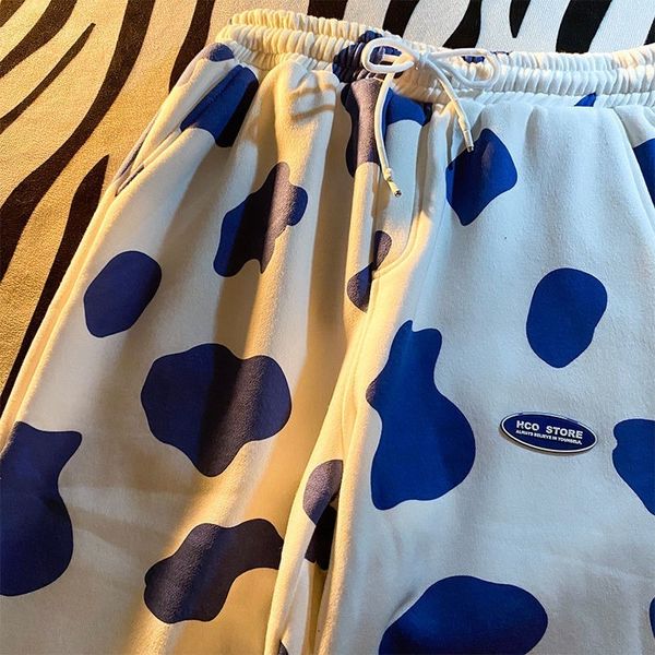 qweek cow print winter sweatpants women korean fashion jogging sports pants women blue kawaii trousers harem pants femme 210319, Black;white
qweek cow print winter sweatpants women korean fashion jogging sports pants women blue kawaii trousers harem pants femme 210319, Black;white