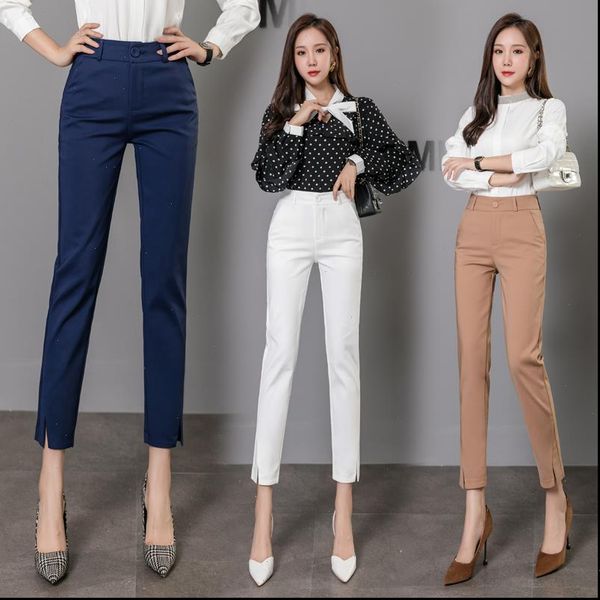 womens pants workwear hight quality elastic slim office lady candy colored women high waist cotton casual trousers fashion formal, Black;white
womens pants workwear hight quality elastic slim office lady candy colored women high waist cotton casual trousers fashion formal, Black;white
