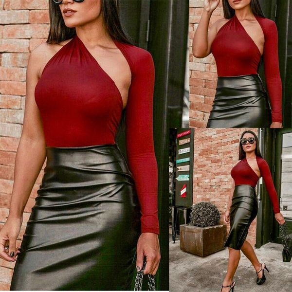 women's jumpsuits & rompers women bodysuit bodycon jumpsuit romper leotard fashion playsuit one shoulder autumn elegant top, Black;white
women's jumpsuits & rompers women bodysuit bodycon jumpsuit romper leotard fashion playsuit one shoulder autumn elegant top, Black;white