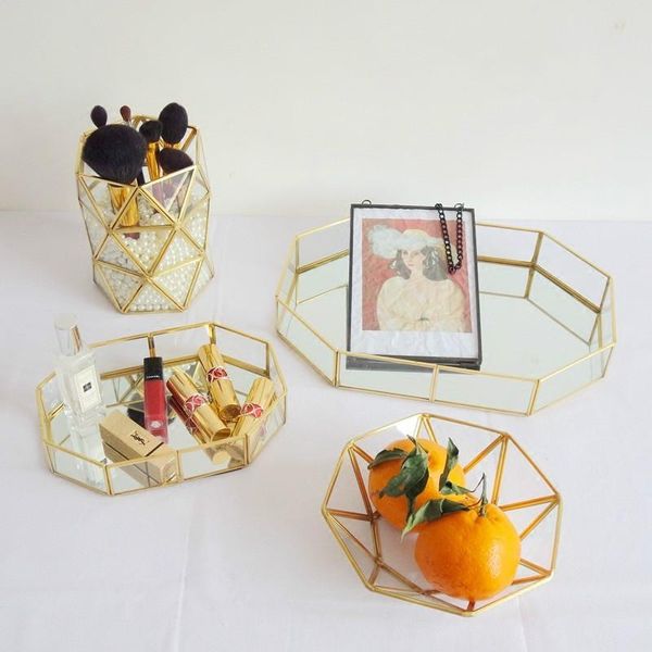 kitchen storage & organization ins geometric pattern glass jewelry tray transparent gold cosmetic box nordic home decoration ornaments
kitchen storage & organization ins geometric pattern glass jewelry tray transparent gold cosmetic box nordic home decoration ornaments