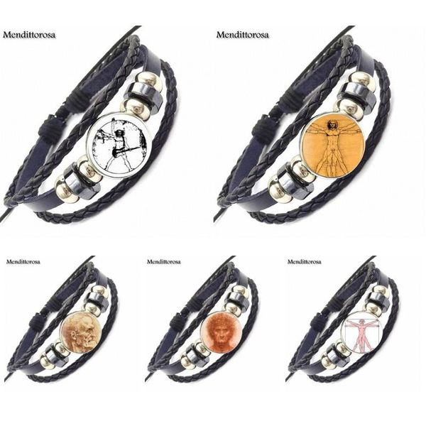 charm bracelets ej glaze leonardo da vinci the vitruvian man glass cabochon black leather bracelet bangle jewelry for women, Golden;silver
charm bracelets ej glaze leonardo da vinci the vitruvian man glass cabochon black leather bracelet bangle jewelry for women, Golden;silver