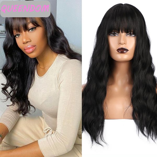 24 inch natural wave wigs for black women long none replacement body wave wig with bangs heat resistant fiber daily cosplay wig
24 inch natural wave wigs for black women long none replacement body wave wig with bangs heat resistant fiber daily cosplay wig