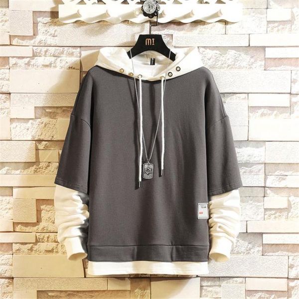 spring autumn casual hooded loose hoodie sweatshirt men's hip hop high streetwear clothes long sleeves hoodies & sweatshirts, Black
spring autumn casual hooded loose hoodie sweatshirt men's hip hop high streetwear clothes long sleeves hoodies & sweatshirts, Black