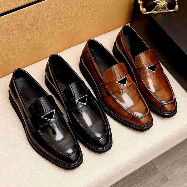 fashion man dress shoes platform triangle casual designer party loafers businessmen formal shoe anti-slip sole, Black
fashion man dress shoes platform triangle casual designer party loafers businessmen formal shoe anti-slip sole, Black