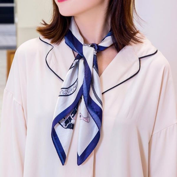 scarves various autumn silk square women's all-match mulberry korean scarf decorative artistic, Blue;gray
scarves various autumn silk square women's all-match mulberry korean scarf decorative artistic, Blue;gray