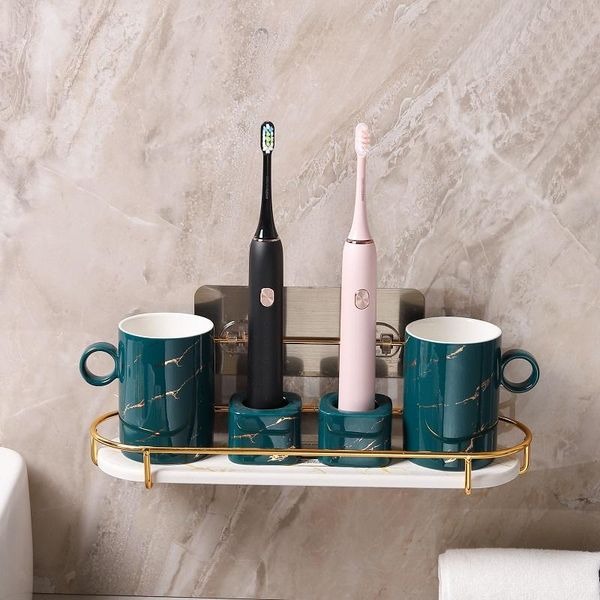 bath accessory set wall mounted iron rack bathroom accessories fashion shelf organizer placement for toothbrush cups
bath accessory set wall mounted iron rack bathroom accessories fashion shelf organizer placement for toothbrush cups