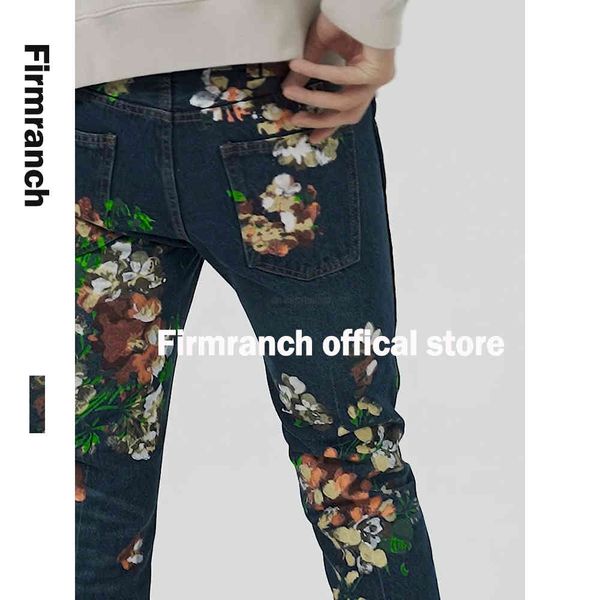 firmranch hand-painted printing for men/women high street stacked jeans g-dragon boyfriend vibe pants moto trouse, Blue
firmranch hand-painted printing for men/women high street stacked jeans g-dragon boyfriend vibe pants moto trouse, Blue