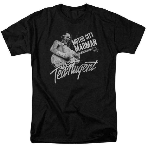 ted nugent motor city madman t shirt licensed psychedelic rock hard rock black, White;black
ted nugent motor city madman t shirt licensed psychedelic rock hard rock black, White;black