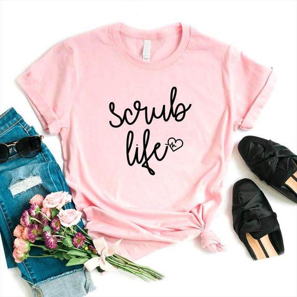 scrub life nurse heartbeat and mens t shirt women print cotton casual funny lady yong girl tee 6 color, White;black
scrub life nurse heartbeat and mens t shirt women print cotton casual funny lady yong girl tee 6 color, White;black