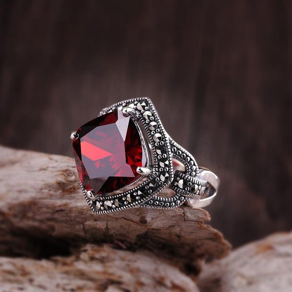 cluster rings fashion garnet ring for women real 925 sterling silver elegance natural gemstone original fine jewelry, Golden;silver
cluster rings fashion garnet ring for women real 925 sterling silver elegance natural gemstone original fine jewelry, Golden;silver