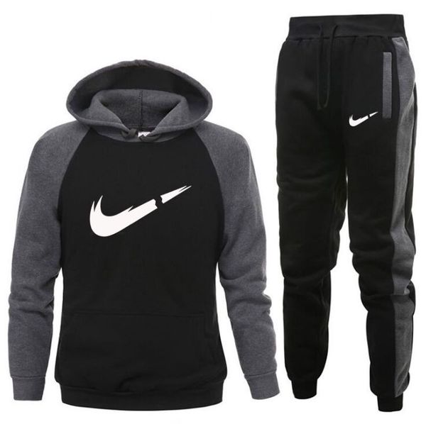 sport men's brand tracksuit autumn running hoodie+pants sets 2 pieces sweatshirt set gym clothes men suit clothing plus size s-3xl, Gray
sport men's brand tracksuit autumn running hoodie+pants sets 2 pieces sweatshirt set gym clothes men suit clothing plus size s-3xl, Gray