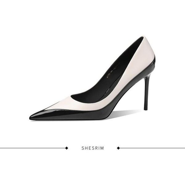 dress shoes fashion black white stitching high heels female 2021 pointed stiletto spring autumn pumps office party women scarpin shoe
dress shoes fashion black white stitching high heels female 2021 pointed stiletto spring autumn pumps office party women scarpin shoe