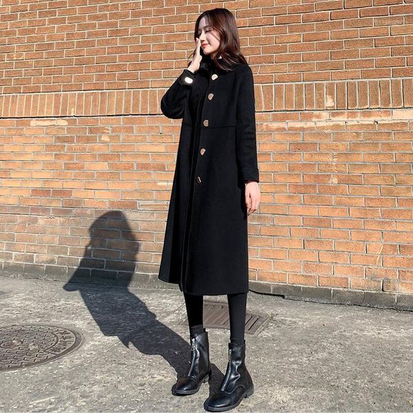 women's wool & blends woolen coats clothing 2021 autumn jackets womens winter long slim thick warm coat female jacket black
women's wool & blends woolen coats clothing 2021 autumn jackets womens winter long slim thick warm coat female jacket black