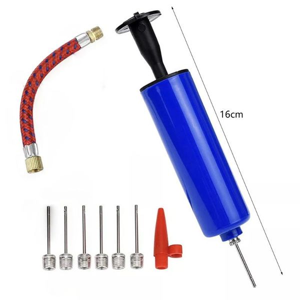 bike pumps 10pcs ball pump set 6in hand inflator portable inflating tools with air hose/air needle/air nozzle
bike pumps 10pcs ball pump set 6in hand inflator portable inflating tools with air hose/air needle/air nozzle