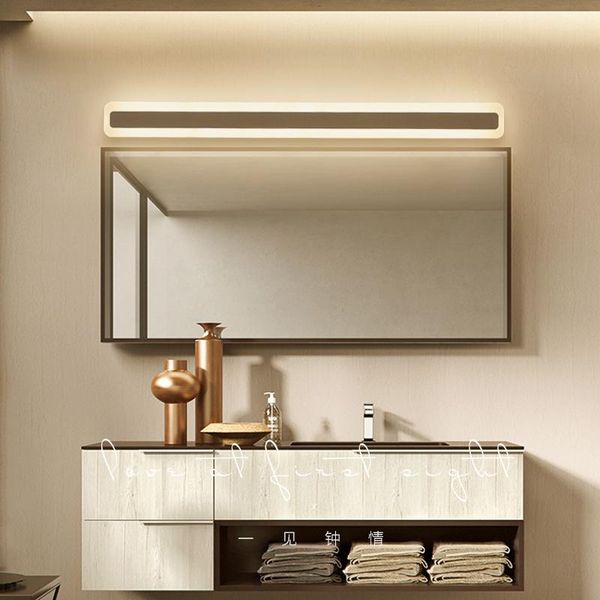 led waterproof bathroom make-up wall lamp simple acylic modern mirror front lights for corridor
led waterproof bathroom make-up wall lamp simple acylic modern mirror front lights for corridor