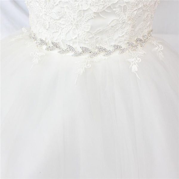 wedding sashes rhinestones bridal belt diamond dress crystal sash for accessories, White
wedding sashes rhinestones bridal belt diamond dress crystal sash for accessories, White