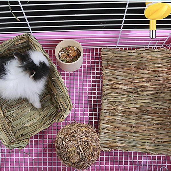 small animal supplies grass mat for rabbits cages natural pet hand made woven straw nest bed guinea pig
small animal supplies grass mat for rabbits cages natural pet hand made woven straw nest bed guinea pig