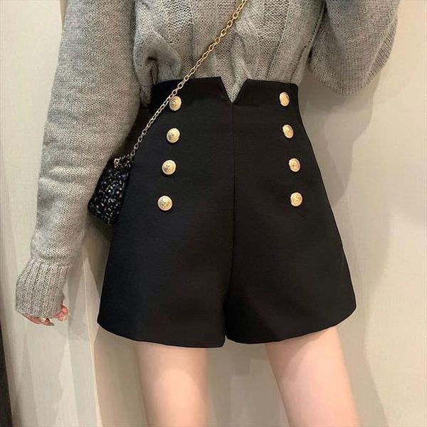spring casual solid zipper loose women short high waist girls soft female, White;black
spring casual solid zipper loose women short high waist girls soft female, White;black