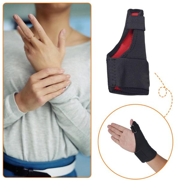 hand support protector wrist thumb finger brace guard arthritis carpal wristband easy safety working-out ornaments, Black;red
hand support protector wrist thumb finger brace guard arthritis carpal wristband easy safety working-out ornaments, Black;red
