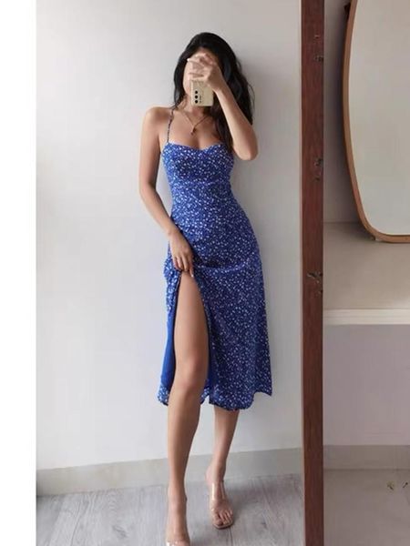 casual dresses summer floral chiffon midi dress beach 2021 lace up halter vacation hawaiian y2k boho spaghetti strap slit ladies, Black;gray
casual dresses summer floral chiffon midi dress beach 2021 lace up halter vacation hawaiian y2k boho spaghetti strap slit ladies, Black;gray