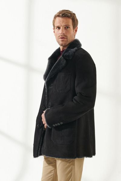 pant men's japanese and korean coats2021 thick leather ollar fur coat, Black;brown
pant men's japanese and korean coats2021 thick leather ollar fur coat, Black;brown