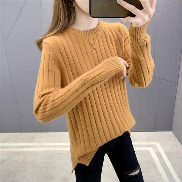 women's sweaters 17555 solid color vertical stripe split pullover t-shirt 38, White;black
women's sweaters 17555 solid color vertical stripe split pullover t-shirt 38, White;black