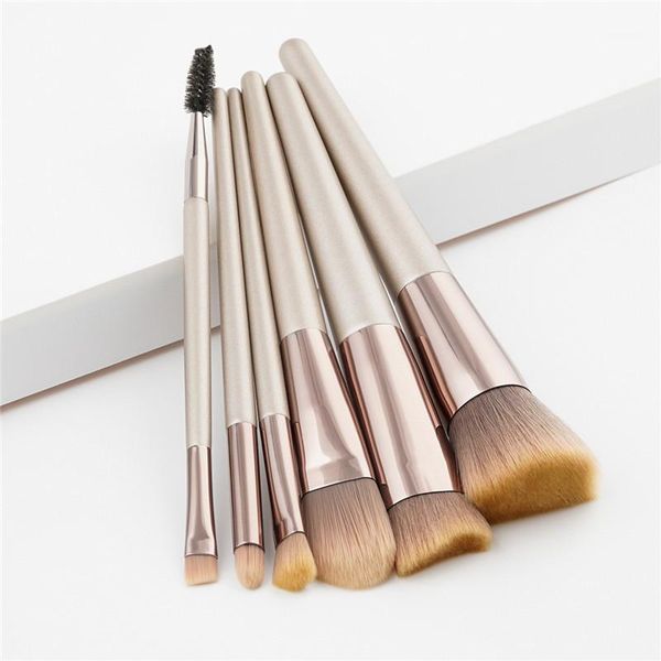 6pcs/set makeup brushes set champaign gold for powder contour blusher liquid cream eyeshadow cosmetics tools1
6pcs/set makeup brushes set champaign gold for powder contour blusher liquid cream eyeshadow cosmetics tools1