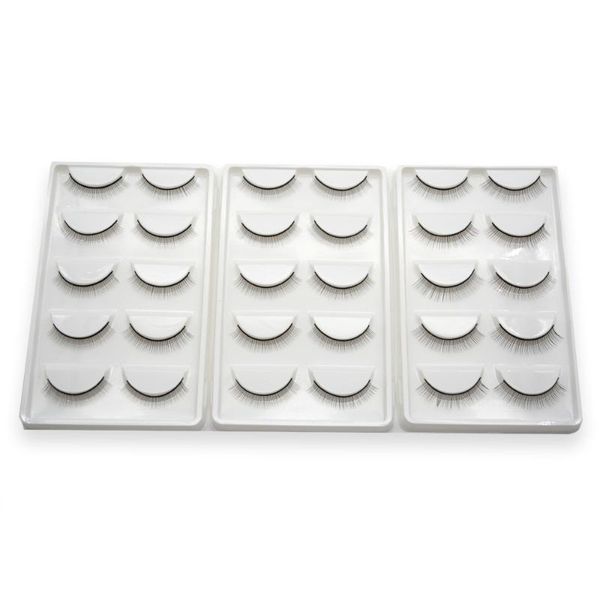 false eyelashes pracitce lashes 5 pairs set for strip natural training eye lash in bulk beauty salon teaching supplies
false eyelashes pracitce lashes 5 pairs set for strip natural training eye lash in bulk beauty salon teaching supplies