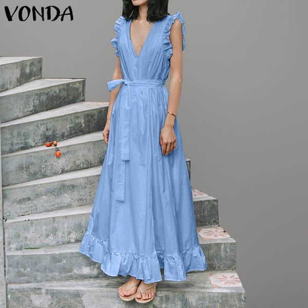 casual dresses stylish women vonda summer elegant cotton linen vestido deep v neck robe sleeveless solid party slit sundress 62fg, Black;gray
casual dresses stylish women vonda summer elegant cotton linen vestido deep v neck robe sleeveless solid party slit sundress 62fg, Black;gray