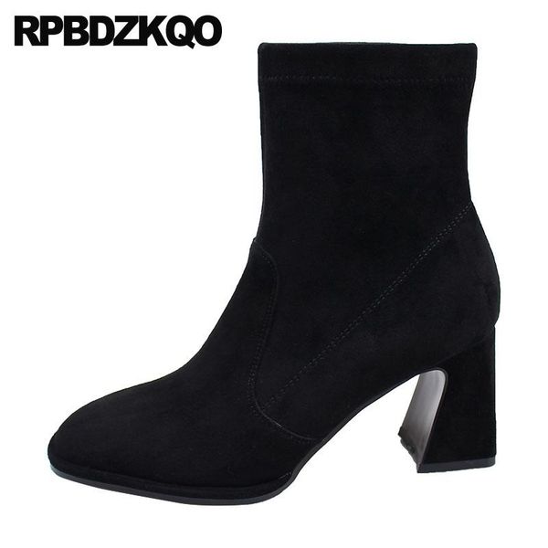 boots suede 2021 square toe brand women winter genuine leather shoes black heel thick ankle fur chunky short block
boots suede 2021 square toe brand women winter genuine leather shoes black heel thick ankle fur chunky short block