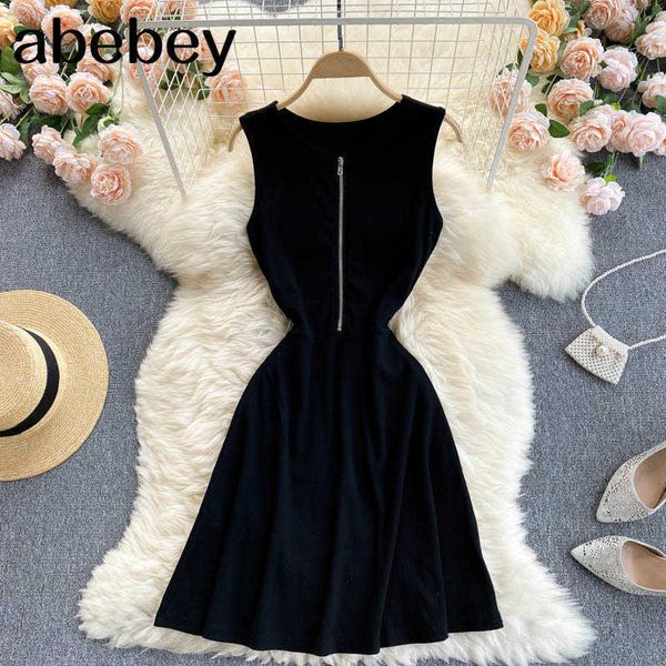 women zipper dress korean o neck short sleeve party dresses summer fashion streetwear short dress 210715, Black;gray
women zipper dress korean o neck short sleeve party dresses summer fashion streetwear short dress 210715, Black;gray