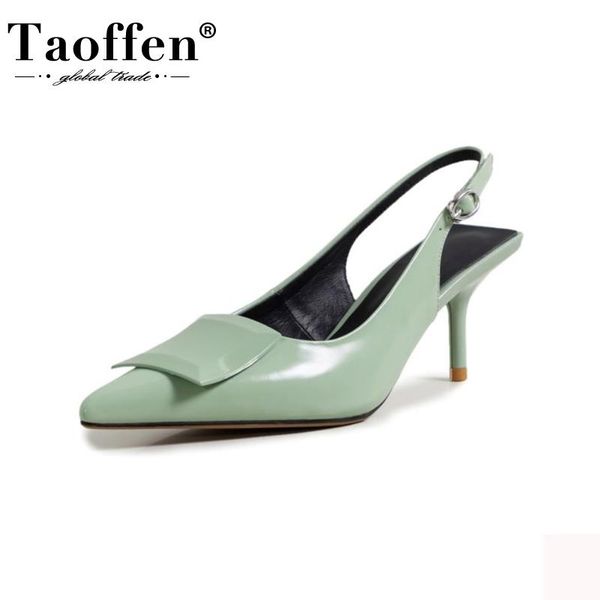 taoffen women sandals real leather thin high heels summer shoes woman street fashion sandalias lady footwear size 34-40, Black
taoffen women sandals real leather thin high heels summer shoes woman street fashion sandalias lady footwear size 34-40, Black