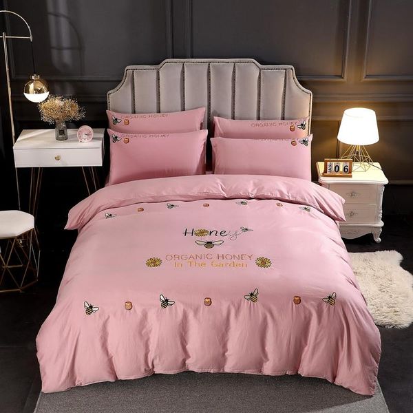 bedding sets fashion 100% cotton luxury set king size honey bee duvet cover bed sheet flat 4pcs
bedding sets fashion 100% cotton luxury set king size honey bee duvet cover bed sheet flat 4pcs