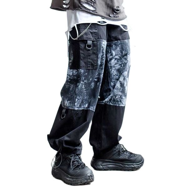 pants trend hip hop harem casual patchwork camouflage pants street style loose baggy straight trousers men clothing, Black
pants trend hip hop harem casual patchwork camouflage pants street style loose baggy straight trousers men clothing, Black