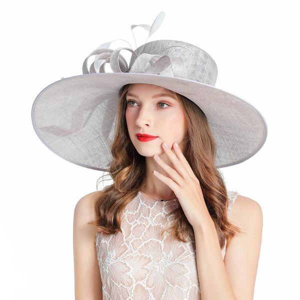 stingy brim hats british royal banquet fedoras for women elegant hat fascinator wedding cocktail tea party pink linen cap, Blue;gray
stingy brim hats british royal banquet fedoras for women elegant hat fascinator wedding cocktail tea party pink linen cap, Blue;gray