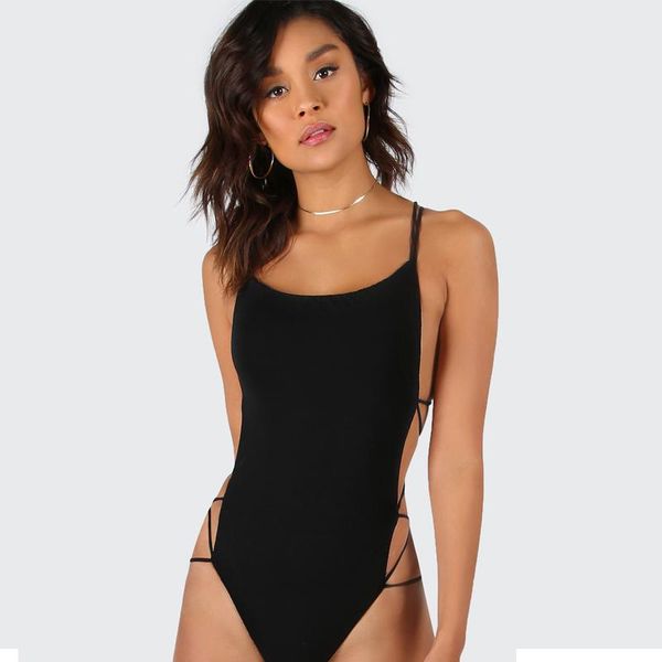 fashion ladies women sleeveless lace up cross bandage backless slim fit skinny black clubwear beach bodysuits leotard camisoles & tanks, Black;white
fashion ladies women sleeveless lace up cross bandage backless slim fit skinny black clubwear beach bodysuits leotard camisoles & tanks, Black;white