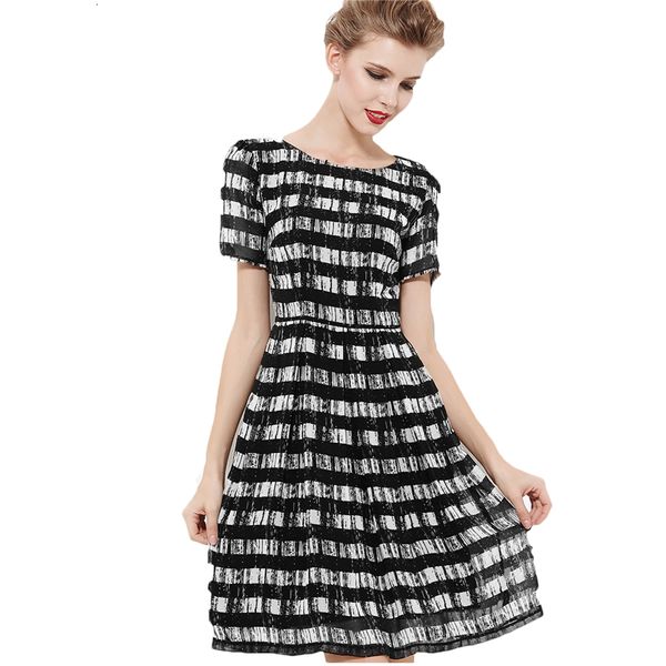 dress dresses in fashion plus size of european summer women short black white stripe chiffon female z662 orxz, Black;gray
dress dresses in fashion plus size of european summer women short black white stripe chiffon female z662 orxz, Black;gray