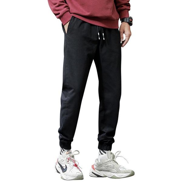 men's wear spring summer style trend loose casual trousers pure cotton pants beam leg bib overall, Black
men's wear spring summer style trend loose casual trousers pure cotton pants beam leg bib overall, Black