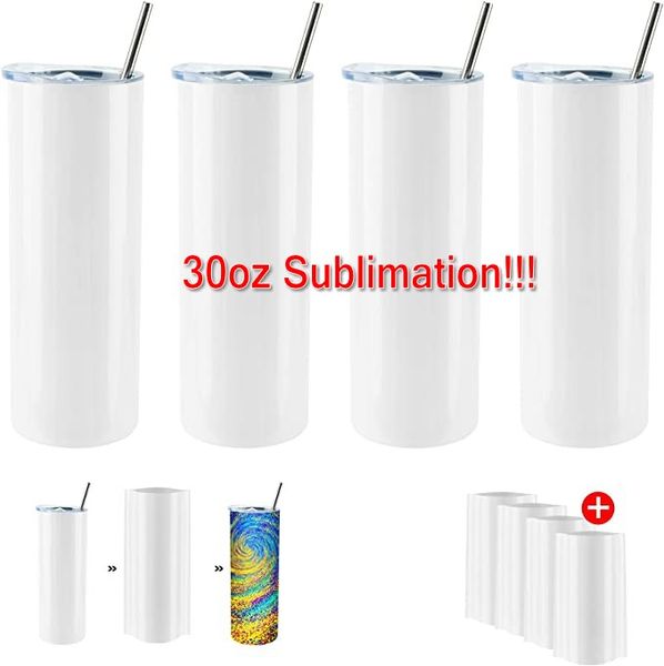 sublimation tumblers 30oz stainless steel double wall insulated straight blank white water cup with lid and straw for heat transfer
sublimation tumblers 30oz stainless steel double wall insulated straight blank white water cup with lid and straw for heat transfer