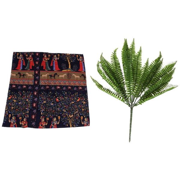 decorative flowers & wreaths cotton linen fashion exotic printed washable tablecloth with 7 branches green artificial plant persian leaf flo
decorative flowers & wreaths cotton linen fashion exotic printed washable tablecloth with 7 branches green artificial plant persian leaf flo
