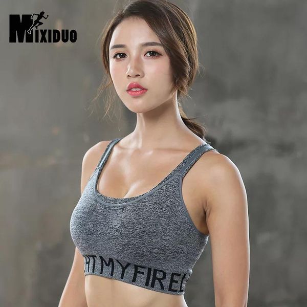 gym clothing mixiduo absorb sweat quick dry shockproof fake two-piece sports bra fitness underwear running sleep vest crop seamless bras, White;black
gym clothing mixiduo absorb sweat quick dry shockproof fake two-piece sports bra fitness underwear running sleep vest crop seamless bras, White;black