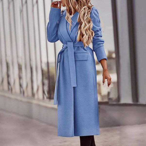 women's wool & blends i-jewelry s-3xl coat solid color cardigan thick turn-down collar long women jacket for work, Black
women's wool & blends i-jewelry s-3xl coat solid color cardigan thick turn-down collar long women jacket for work, Black