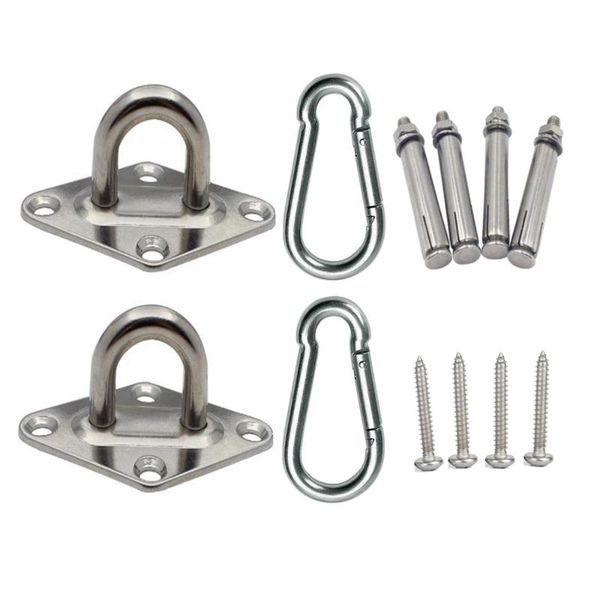hammock mount u-shaped base stainless steel suspension ceiling hooks trapeze swing hangers for aerial yoga hanging chair camp furniture
hammock mount u-shaped base stainless steel suspension ceiling hooks trapeze swing hangers for aerial yoga hanging chair camp furniture