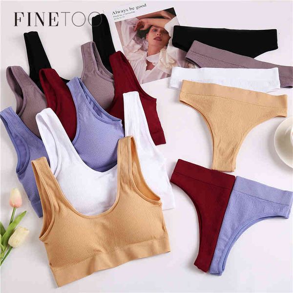 finetoo women bra panties set push up bras g-string thong female crop fitness lingerie seamless underwear 2pcs set 210322, Red;black
finetoo women bra panties set push up bras g-string thong female crop fitness lingerie seamless underwear 2pcs set 210322, Red;black