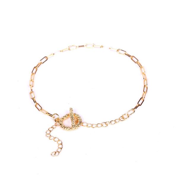 fashion all-match korean ot buckle hand ornaments personality trend thick chain bracelet ladies jewelry gifts, Golden;silver
fashion all-match korean ot buckle hand ornaments personality trend thick chain bracelet ladies jewelry gifts, Golden;silver