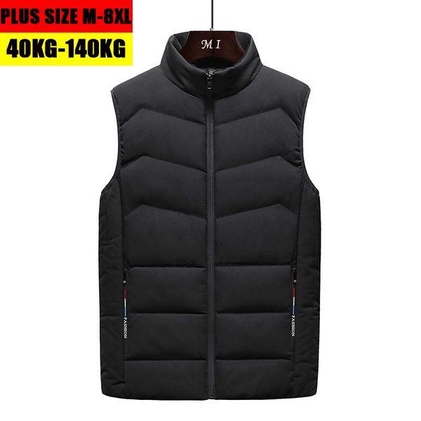 men's vests plus size 7xl 8xl casual vest men winter autumn sleeveless jacket cotton parkas coats waistcoats jaqueta masculina, Black;white
men's vests plus size 7xl 8xl casual vest men winter autumn sleeveless jacket cotton parkas coats waistcoats jaqueta masculina, Black;white